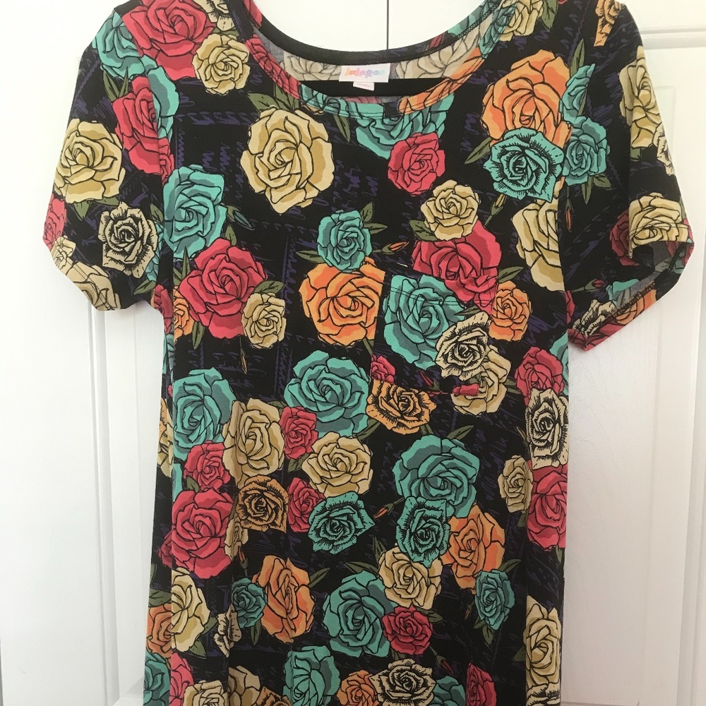 LuLaRoe floral Carly dress